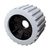 Viking Rollers Ribbed Wobble Roller 20mm Grey