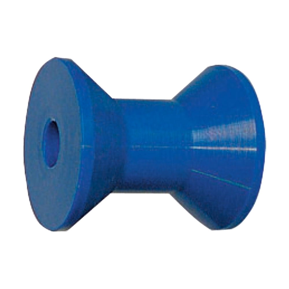 Viking Rollers Hard Blue Polyethylene Bow Roller 17mm ID