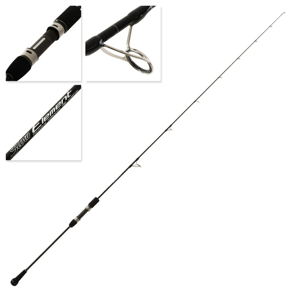 Ocean's Legacy Slow Element Spinning Slow Jig Rod 6ft 2in PE2 80-200g 1pc