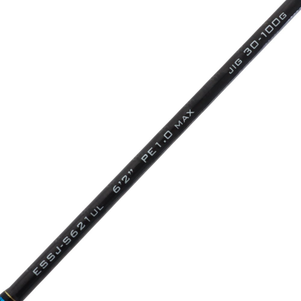 Ocean's Legacy Elementus Micro Style Spin Slow Pitch Jig Rod 6ft 2in 30-100g 1pc
