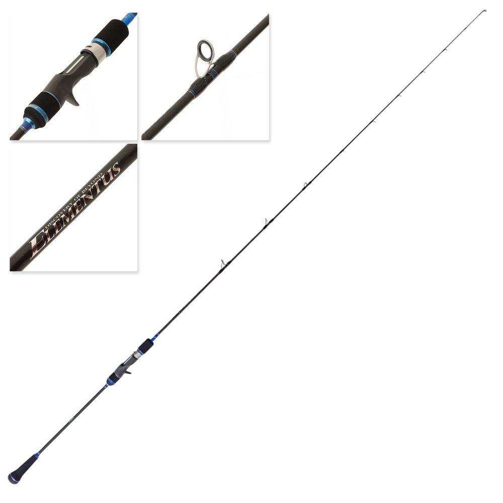 Ocean's Legacy Elementus Acid Wrap OH Slow Pitch Jig Rod 6ft 3in 120-320g 1pc