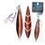 Ocean's Legacy Hybrid Contact Rigged Slow/High Pitch Jig 60g Orange