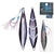 Ocean's Legacy Hybrid Contact Rigged Slow/High Pitch Jig 60g Black Silver