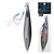 Ocean's Legacy Hybrid Contact Rigged Slow/High Pitch Jig 260g Black Silver