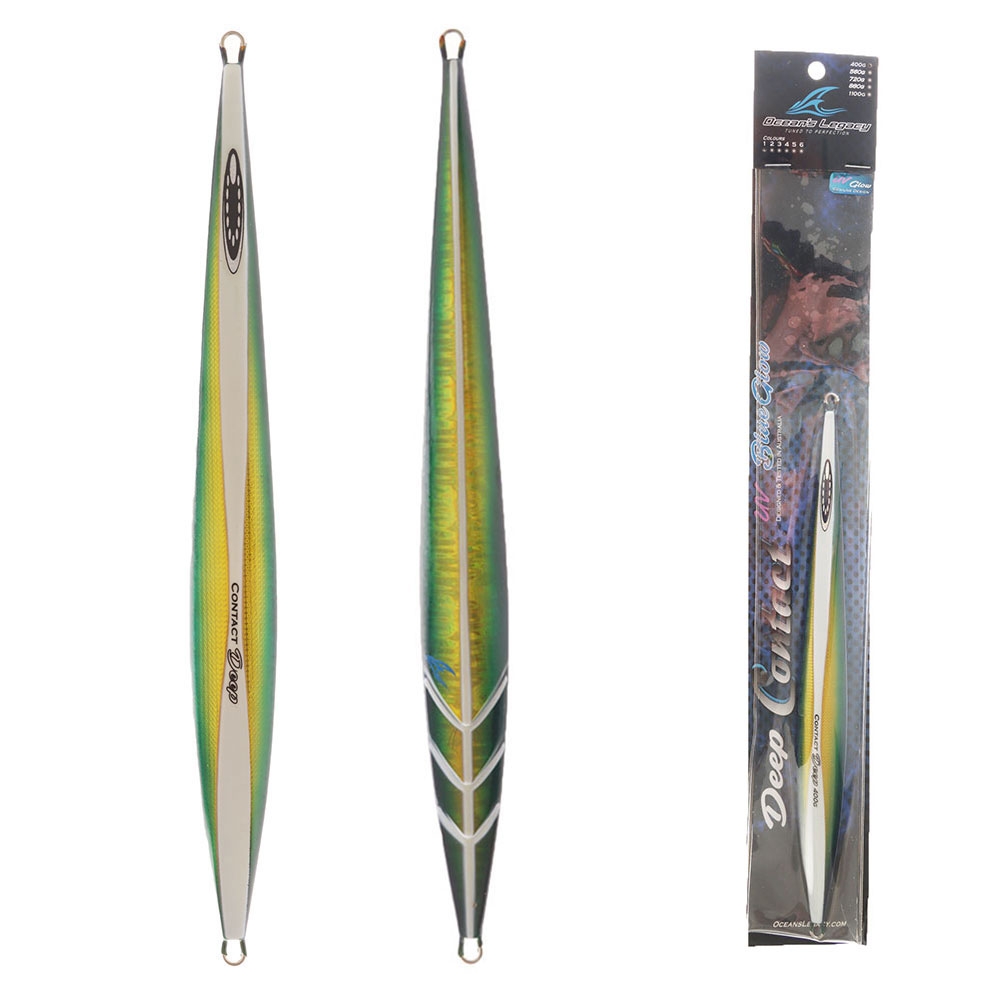 Ocean's Legacy Deep Contact Jig 400g Green