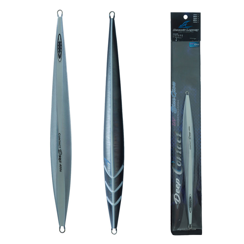 Ocean's Legacy Deep Contact Jig 400g Silver
