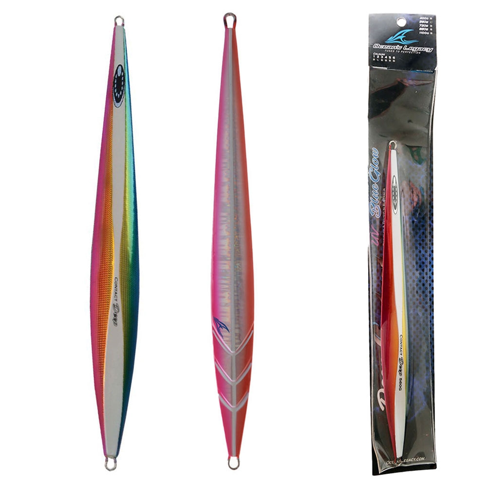 Ocean's Legacy Deep Contact Jig 560g Rainbow