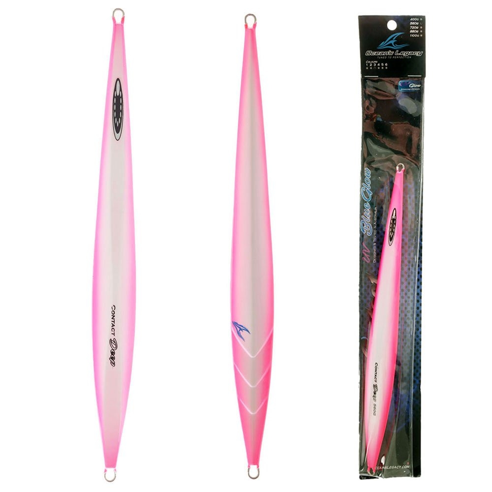 Ocean's Legacy Deep Contact Jig 880g Pink Glow