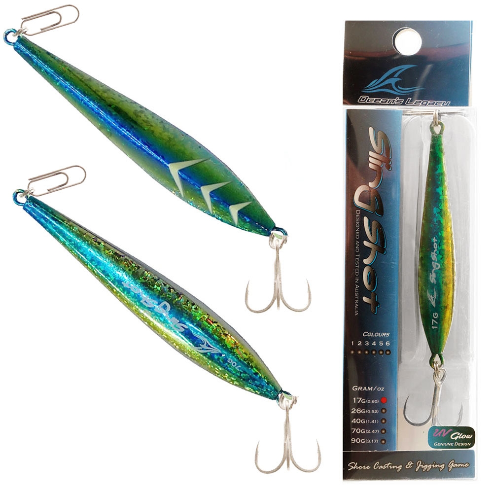 Ocean's Legacy SlingShot Surface Iron Lure 17g Fusilier