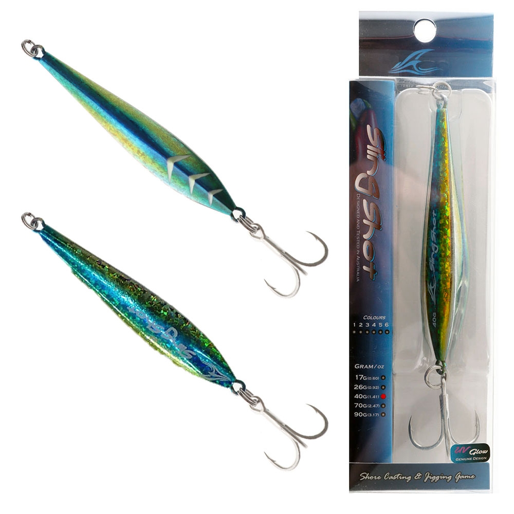 Ocean's Legacy SlingShot Surface Iron Lure 40g Fusilier