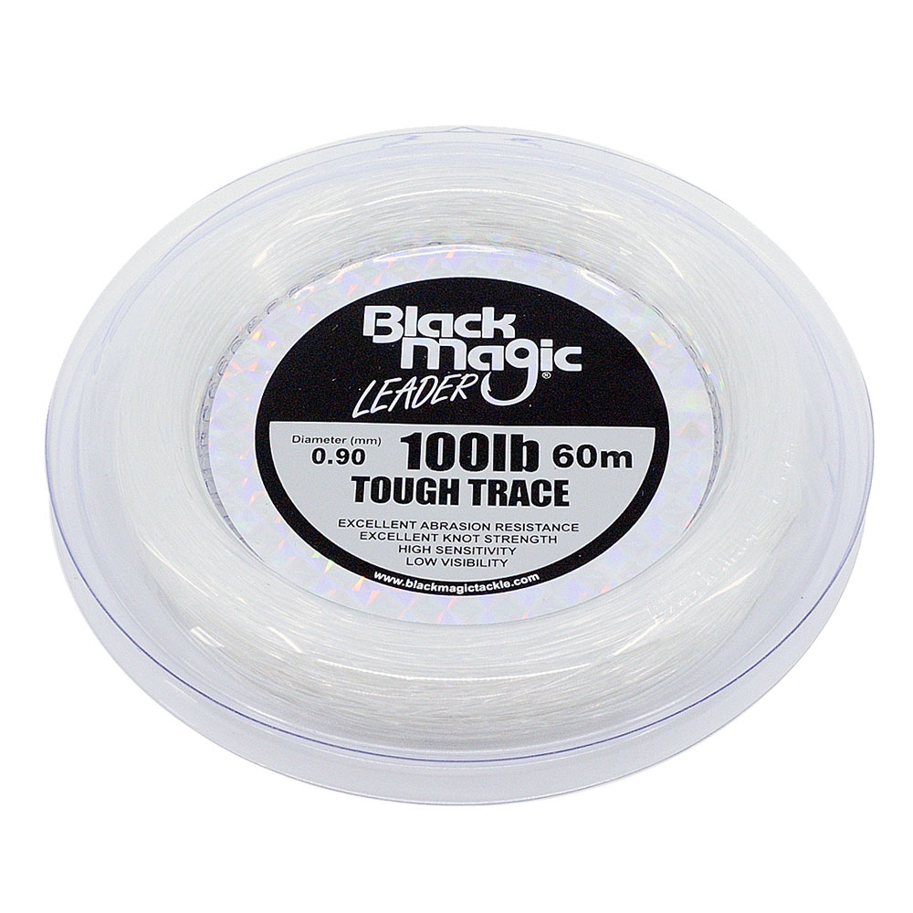 Black Magic Tough Trace 100lb 60m 0.9mm