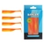 Ocean Angler Head Banger Soft Bait Tail 12.5cm Qty 4 Orange