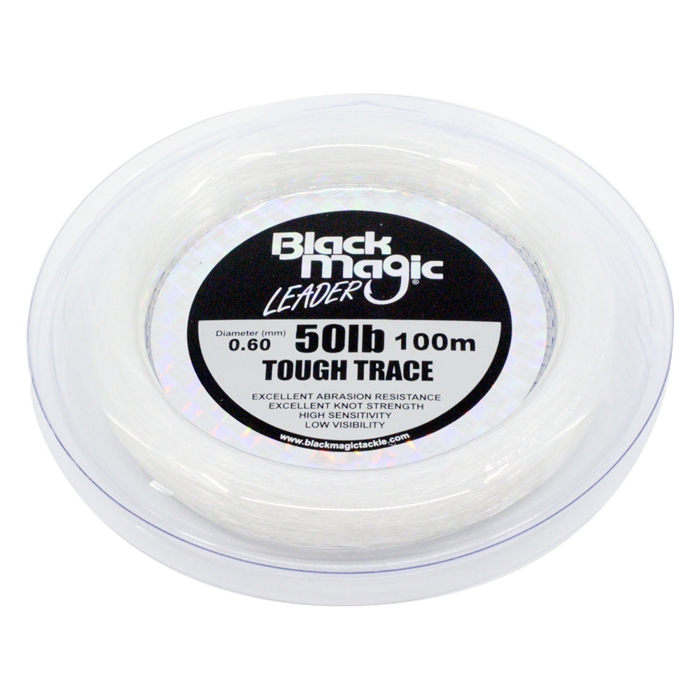 Black Magic Tough Trace 50lb 100m 0.6mm