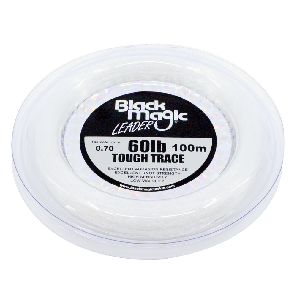 Black Magic Tough Trace 60lb 100m 0.7mm