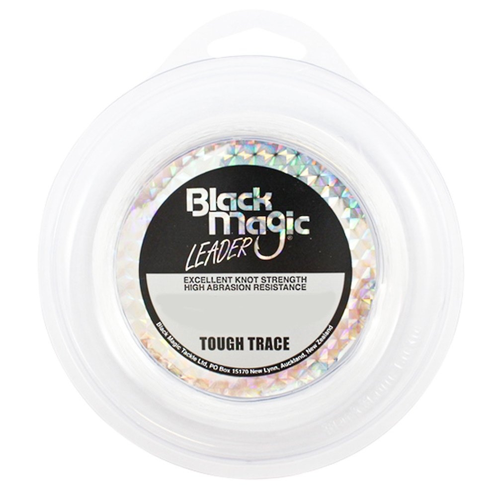 Black Magic Tough Trace Mono Leader Wind-On 10m 200lb 1.40mm