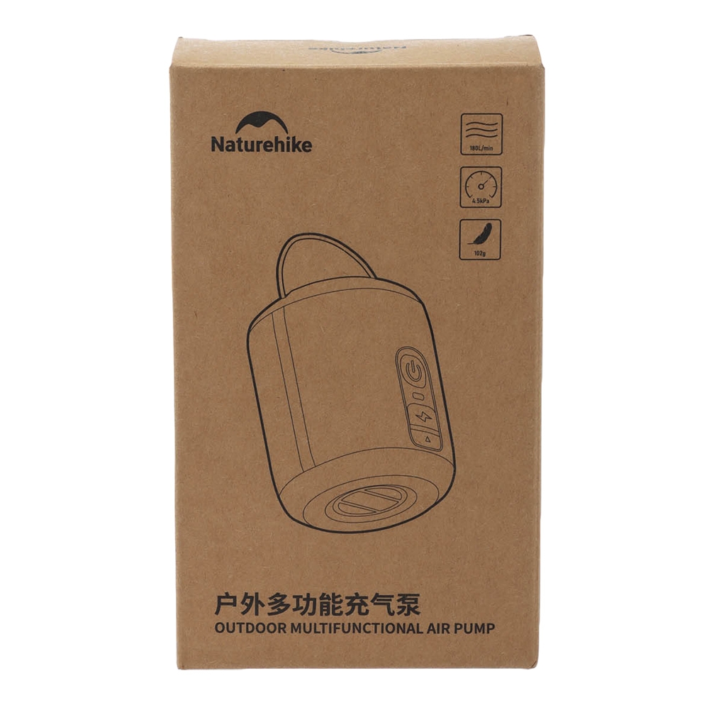 Naturehike Mini Air Pump / Lantern Oat Grey
