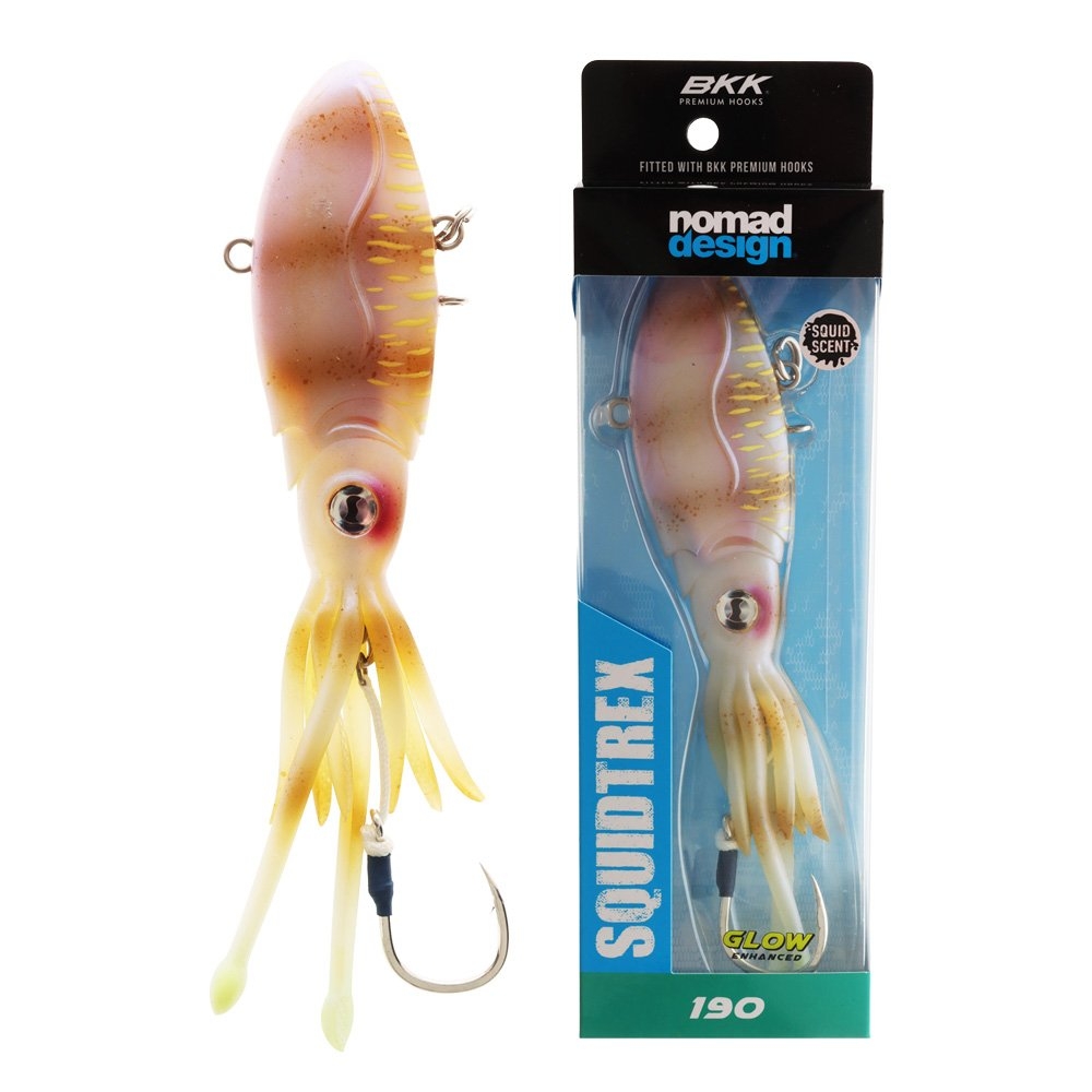 Nomad Design Squidtrex Vibe XL Squid Lure 190mm 400g Tiger