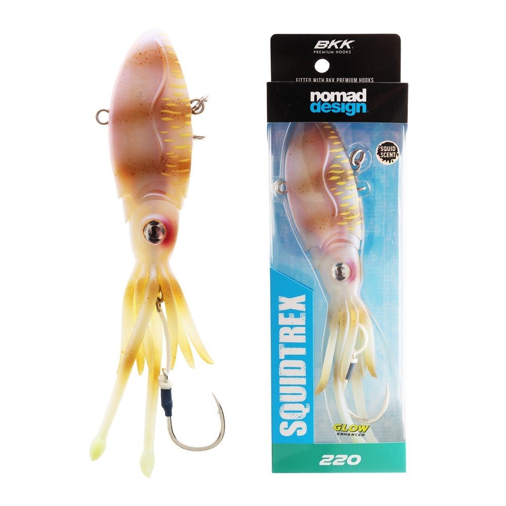 Nomad Design Squidtrex Vibe XL Squid Lure 220mm 600g Tiger