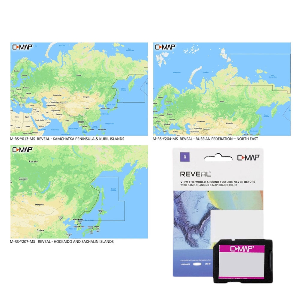 C-MAP REVEAL M Russia Chart Card MSD