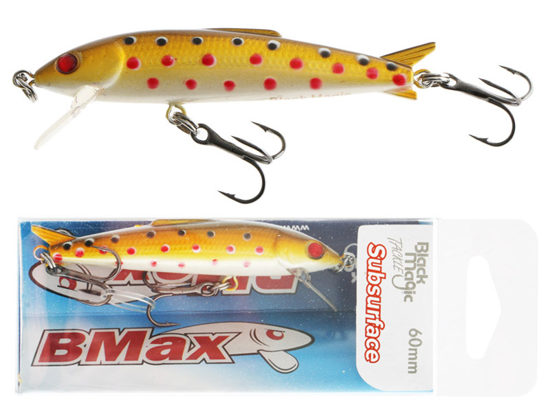Black Magic BMax60 Freshwater Lure 60mm 3.4g Bronze