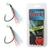 Bite Snapper Samurai Flasher Rig 2-Hook 6/0