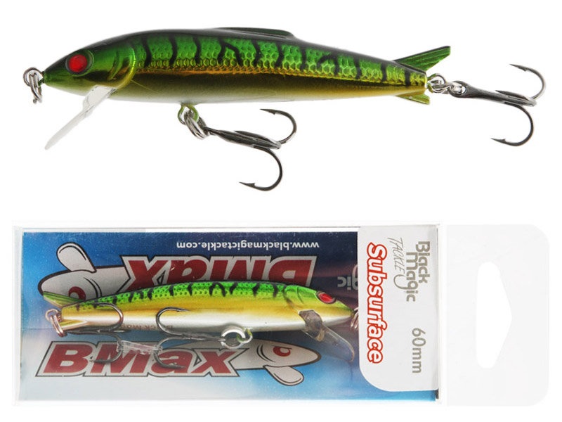 Black Magic BMax60 Freshwater Lure 60mm 3.4g Green