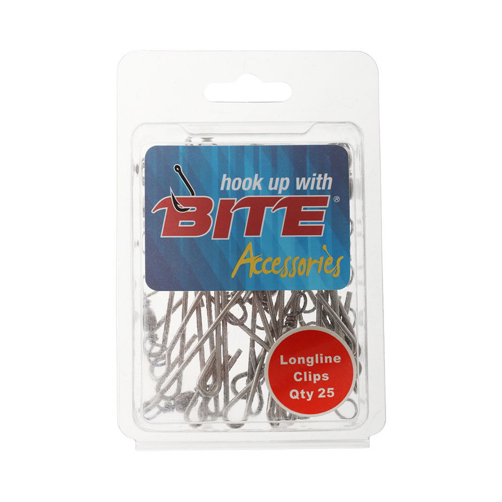 Bite Longline Clip with Swivel Qty 25