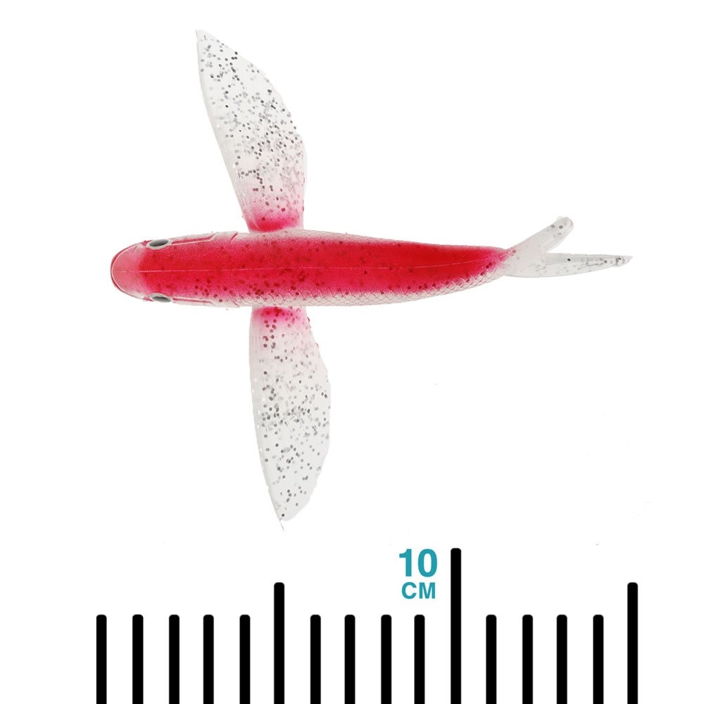 Holiday Soft Flying Fish Teaser 8in - Assorted