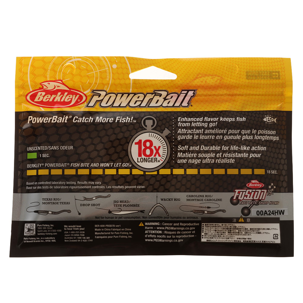 Berkley PowerBait Craw Soft Bait 2.5in Cappuccino