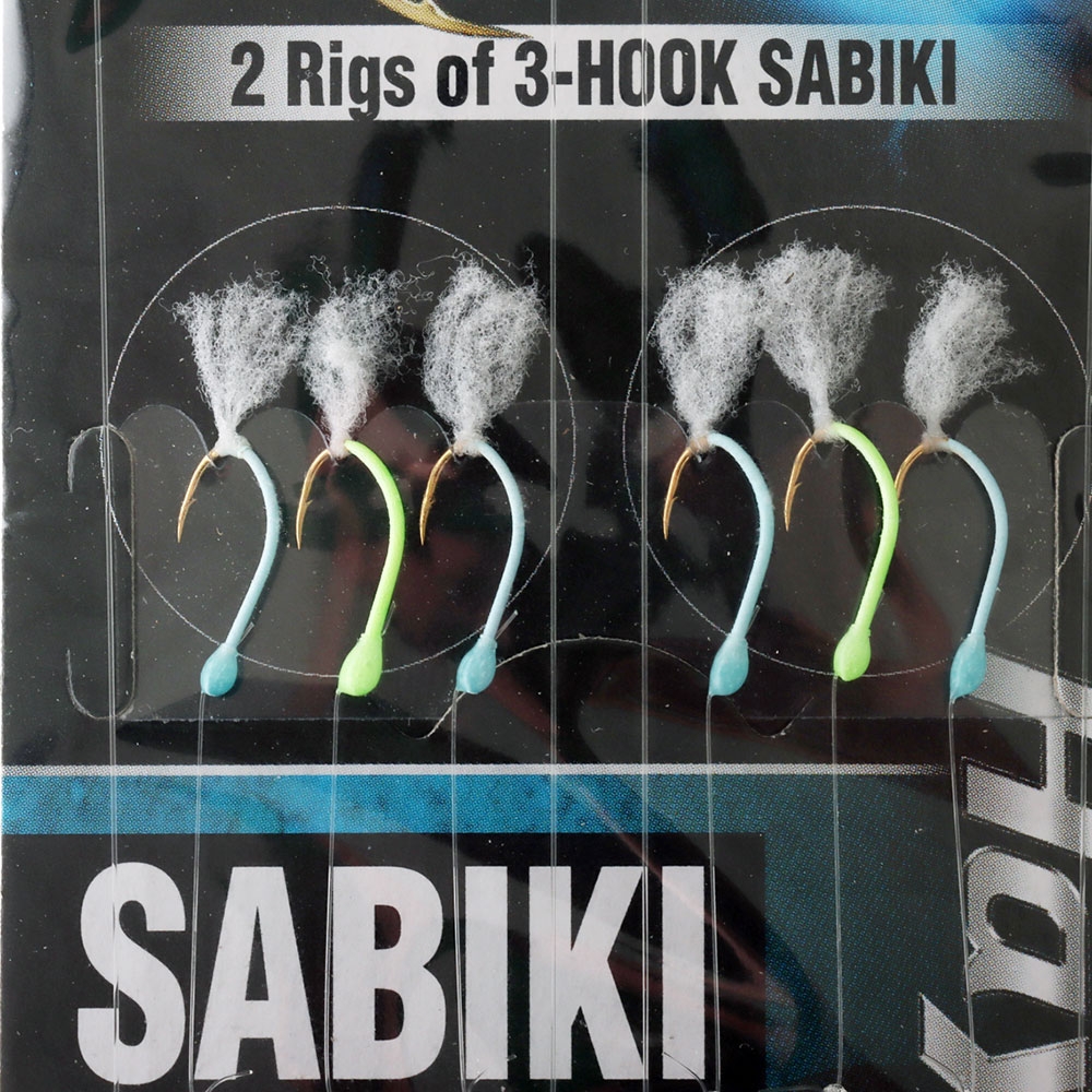 Hayabusa EX016 Glowing Plankton Sabiki Rig Size 6