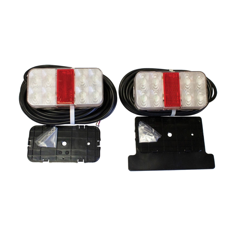 Ark Light Trailer Led Rectangle Inc 9M Cable