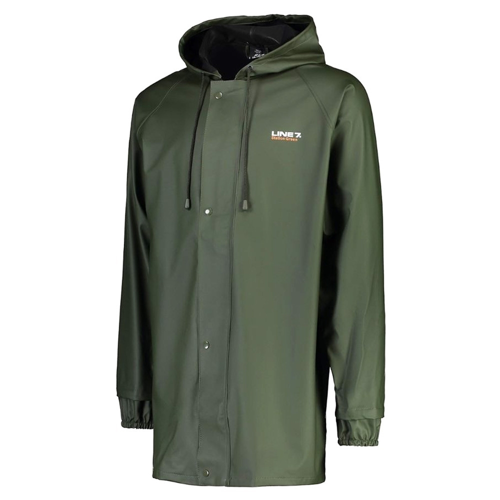 Line 7 Station Waterproof Mens Jacket Green XL