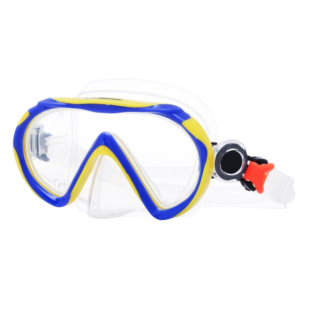 Immersed Waterborne Junior Dive Mask Blue/Yellow