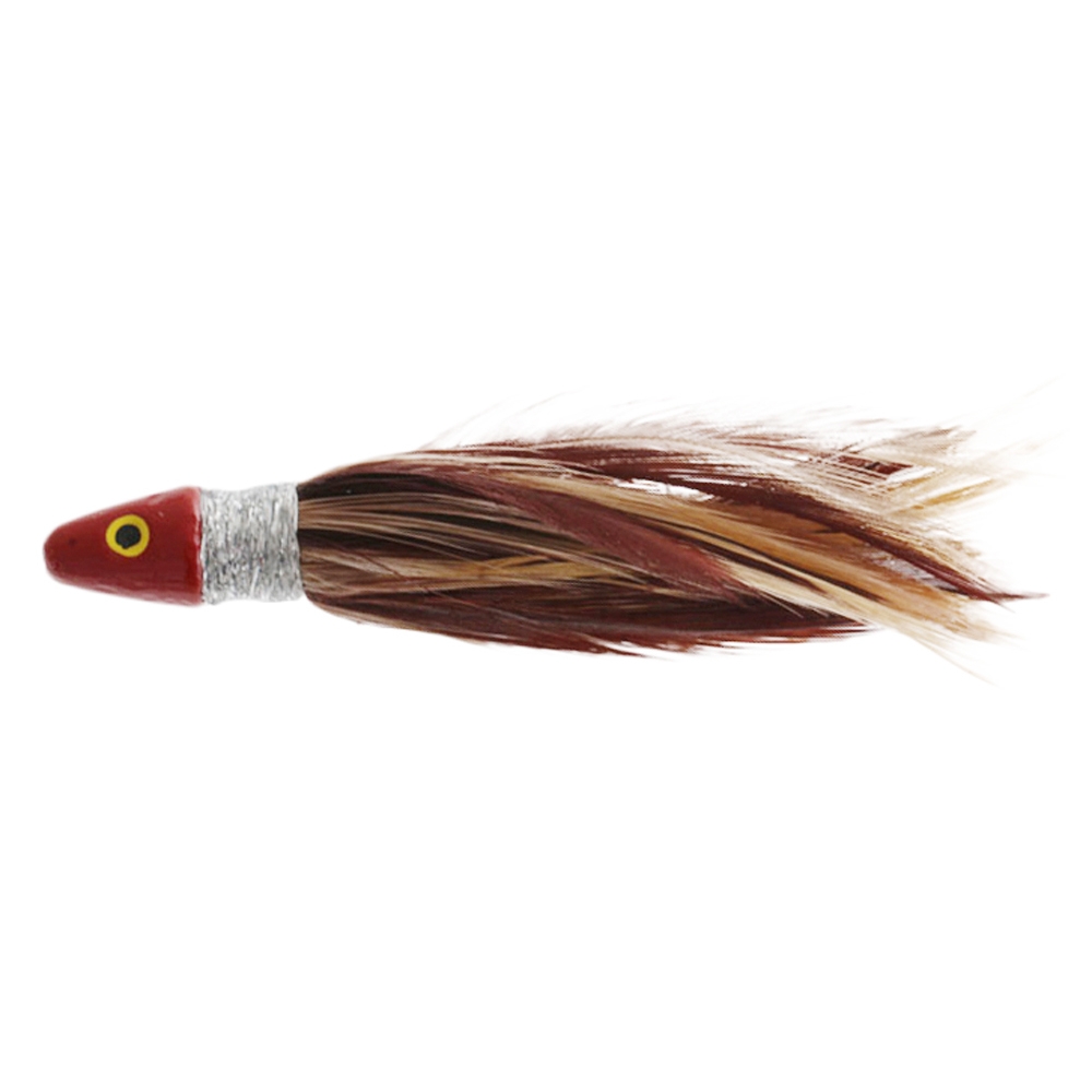 Black Magic Freshwater Chicken Skippy Lure 6cm Brown Ginger