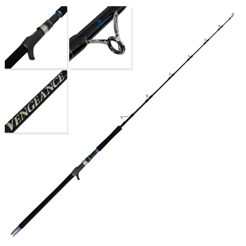 Ocean's Legacy Vengeance Mechanical Overhead Jig Rod 5ft 1in PE6-10 1pc