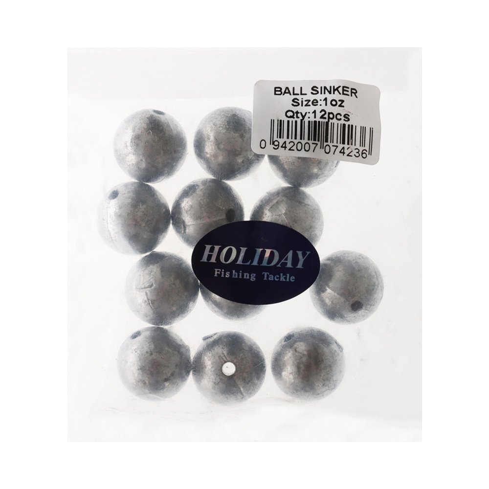 Holiday Ball Sinker 1oz Qty 12