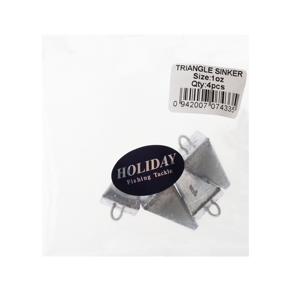 Holiday Pyramid Sinker 1oz Qty 4