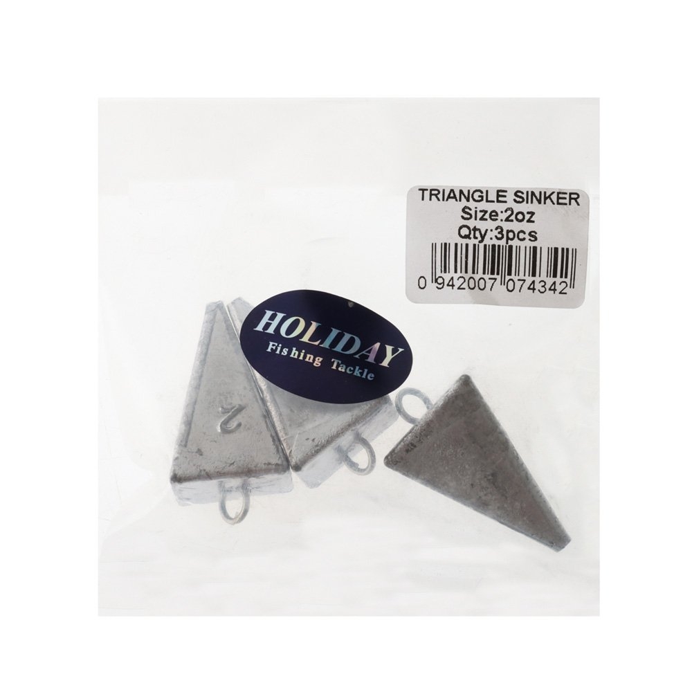 Holiday Pyramid Sinker 2oz Qty 3