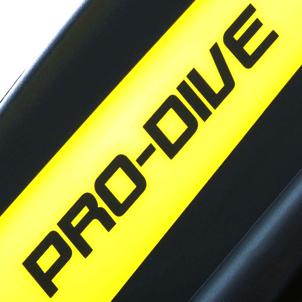 Pro-Dive Open Heel Dive Fins Yellow