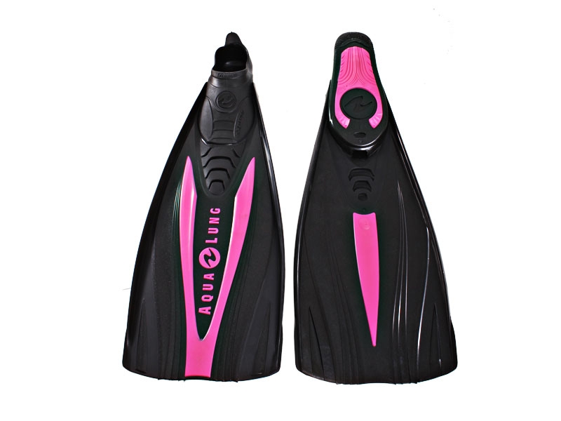 Aqualung Express Snorkeling Fins Pink Black Ladies US8/9