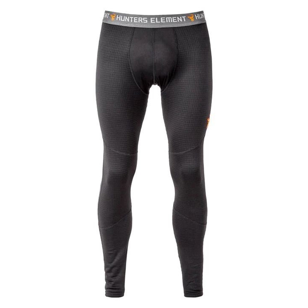 Hunters Element CORE+ Mens Compression Thermal Leggings Black S