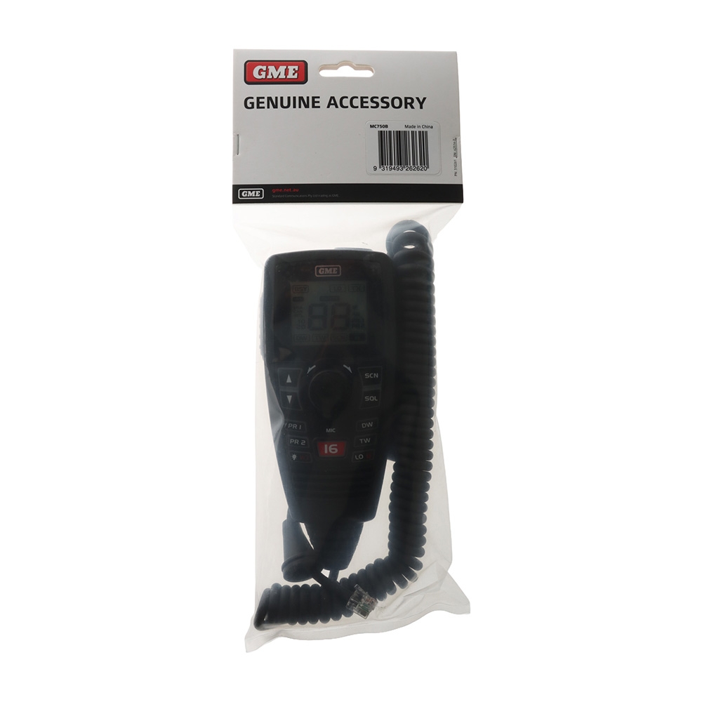 GME MC750B LCD Controller Microphone for GX750B