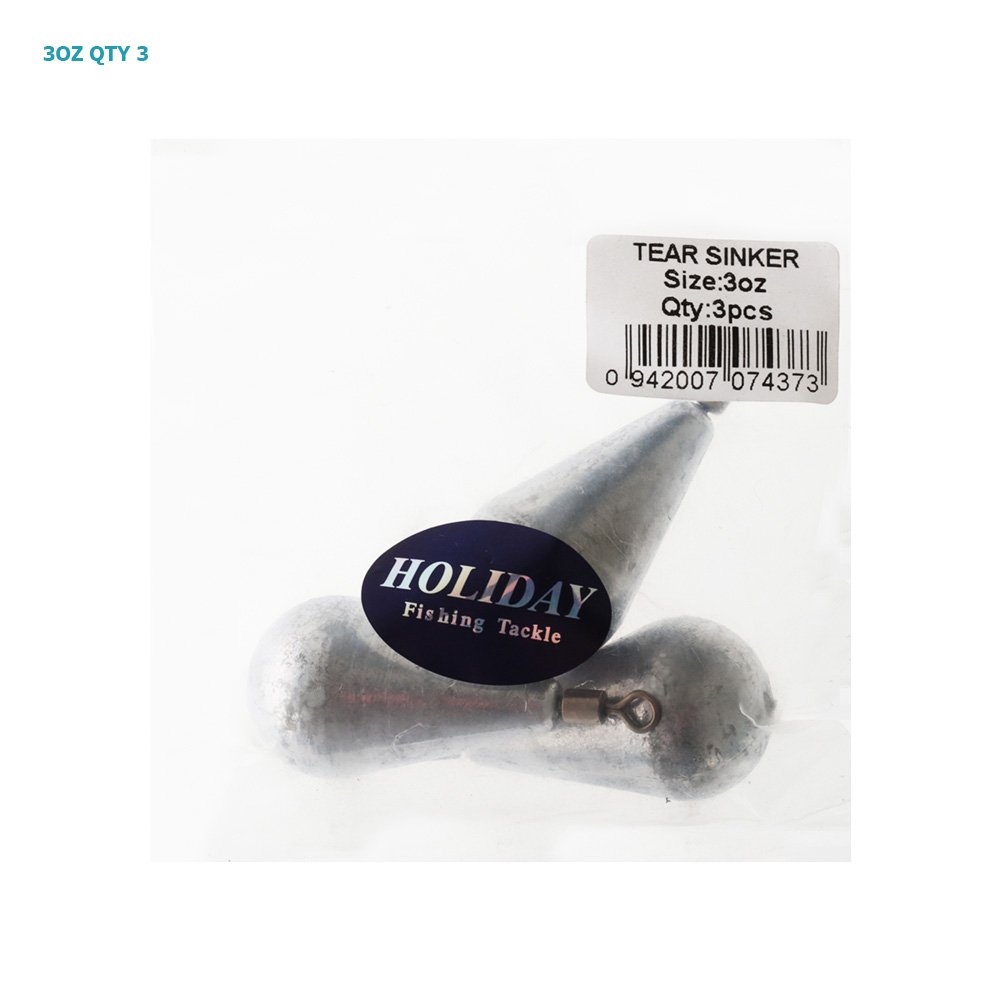 Holiday Teardrop Sinker