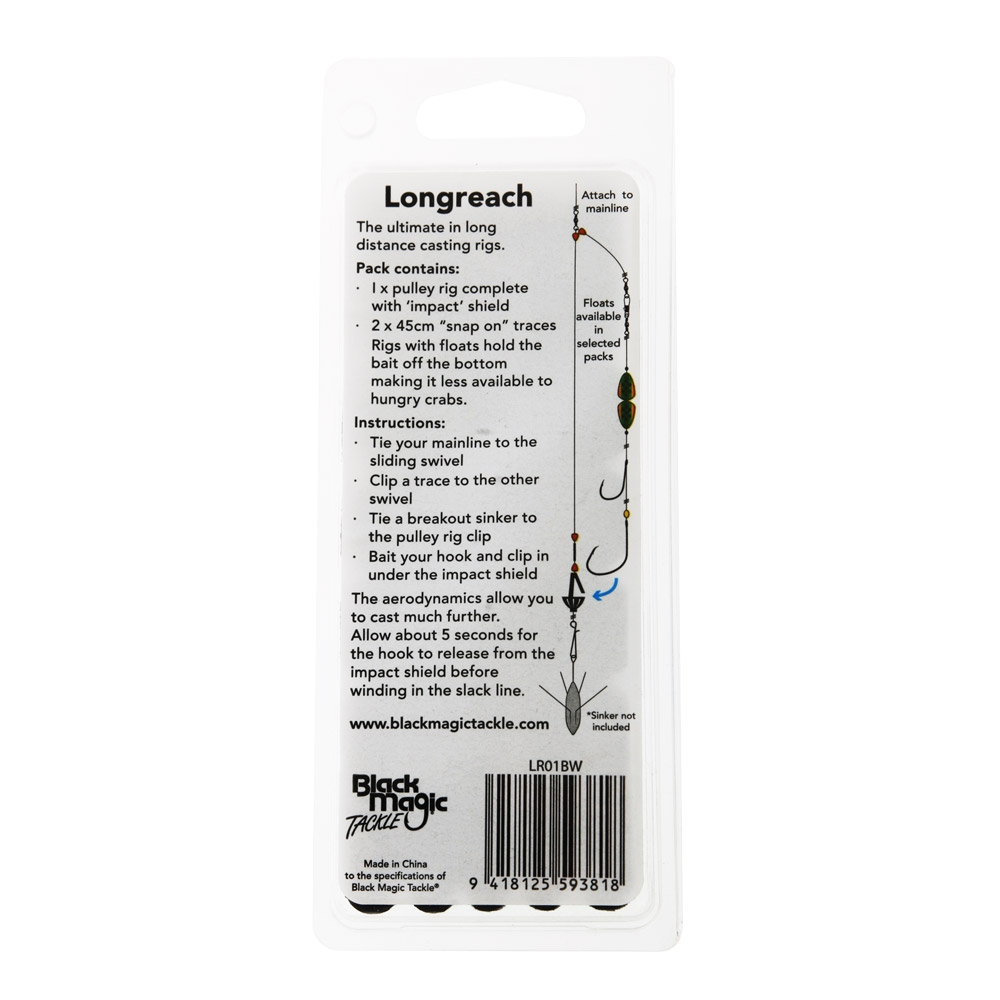 Black Magic KL Suicide Longreach Surfcasting Rig