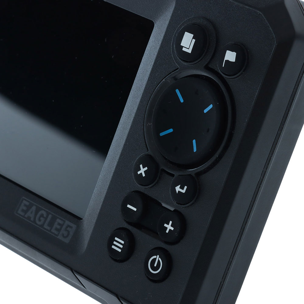 Lowrance Eagle 5 GPS Fishfinder with SplitShot HD Transducer and AUS/NZ Enhanced Charts