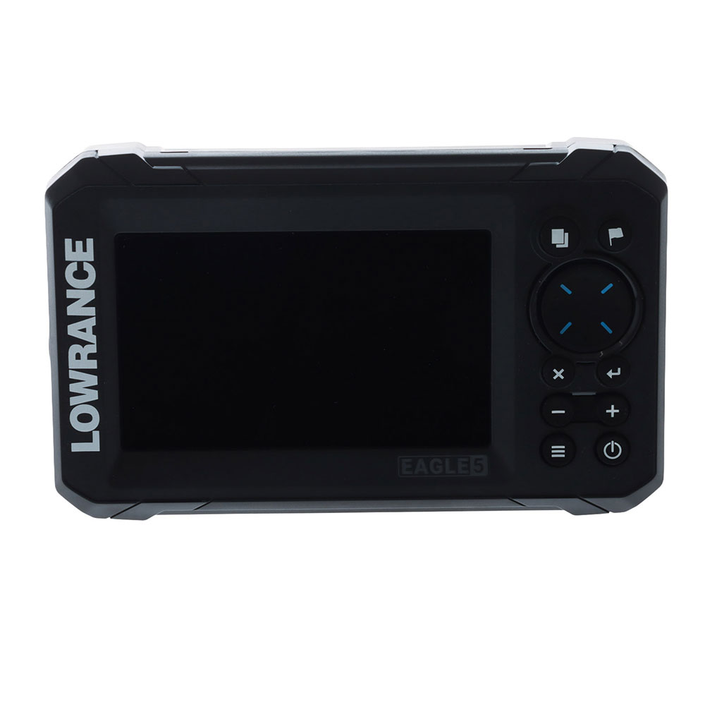 Lowrance Eagle 5 GPS Fishfinder with SplitShot HD Transducer and AUS/NZ Enhanced Charts