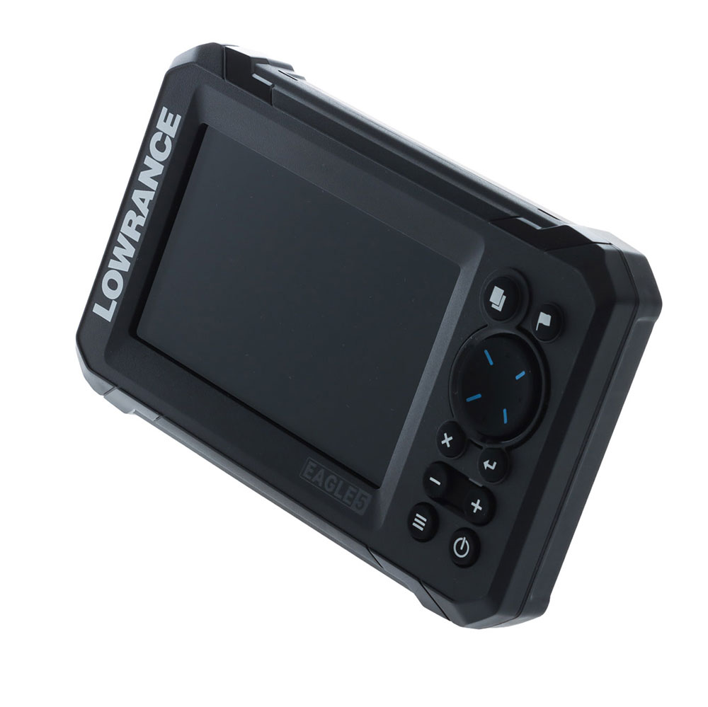 Lowrance Eagle 5 GPS Fishfinder with SplitShot HD Transducer and AUS/NZ Enhanced Charts