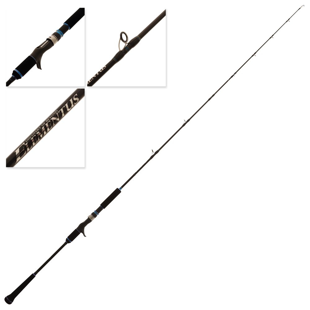 Ocean's Legacy Elementus Deep Water Overhead Jigging Rod 6ft 1in PE5.0+ 300-700g 1pc