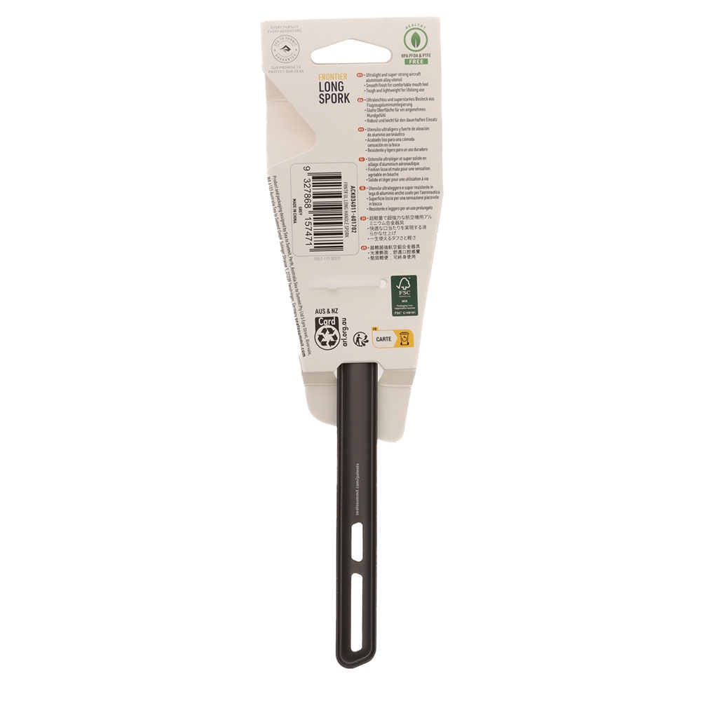 Sea to Summit Frontier Long Handle Spork Grey