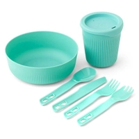 Sea to Summit Passage Dinnerware Set 6-Piece Aqua Sea Thumbnail Sea to Summit Passage Dinnerware Set 6-Piece Aqua Sea